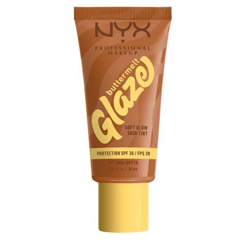 NYX Professional Makeup Buttermelt Glaze Soft Glow Skin Tint SPF30 puder za sve vrste kože 30 ml nijansa 05 Chai Butta Cijene