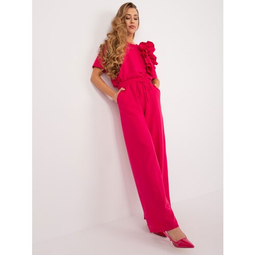 LAKERTA Pants-LK-SP-509586.39-fuchsia Cene