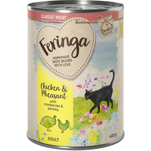Feringa Limited Edition: Classic Meat proljetni meni - piletina i fazan s brusnicama 24 x 400 g Cijene