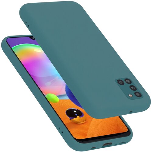 Cadorabo Ohi&amp;scaron;je, združljiv s Samsungom v tekoči zeleni barvi - za&amp;scaron;čitni pokrov iz fleksibilnega silikona TPU, (20589032) Slike