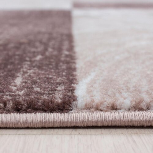 Novel Ravno Tkana Preproga Parma, Rjava, 240x340cm Slike