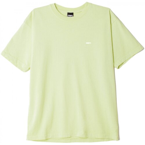 Obey Majice & Polo majice bold Zelena Cene