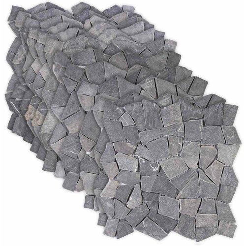 Mozaik pločice Tamnosiva 30 x 30 cm Mramor Slike