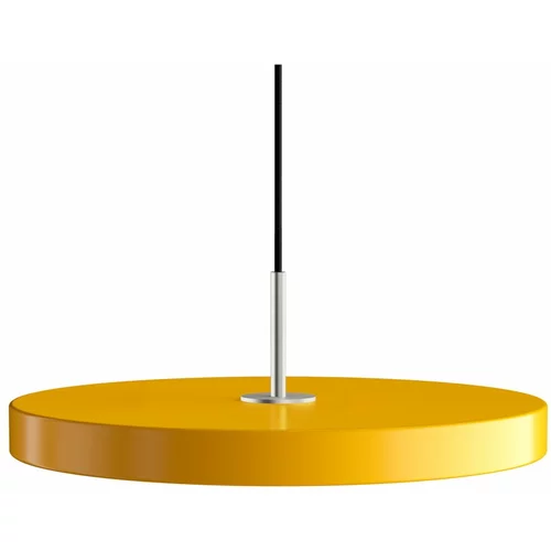 UMAGE Oker rumena LED viseča svetilka s kovinskim senčnikom ø 43 cm Asteria Medium –