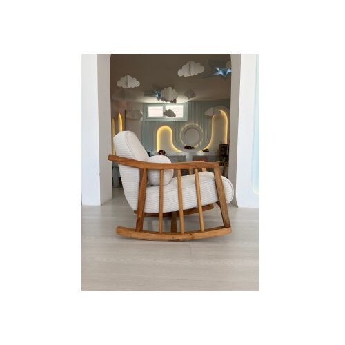 Atelier Del Sofa kleamini - whte white wing chair Slike