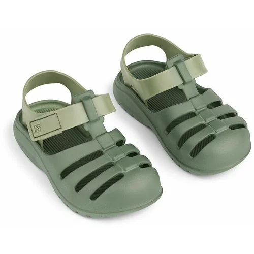 Liewood Dječje sandale Beau Sandals boja: zelena