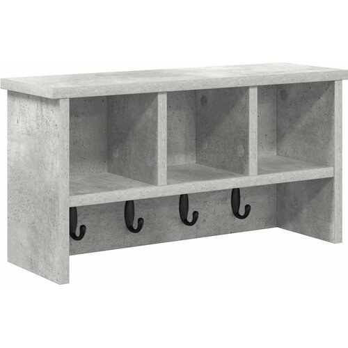  Vje&amp;scaron;alica za kapute na zidu Zidne Betonski sivi 50 x 16 x 26 cm Slike