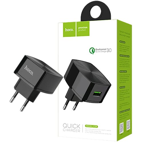 hoco. Punjač kućni, brzi, za smartphone, tablete…, 1 x USB,3.0 A – C26 Mighty power QC3.0 Cijene