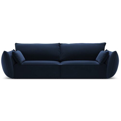 Mazzini Sofas Temno modra žametna sedežna garnitura 208 cm Vanda &amp;ndash; Slike
