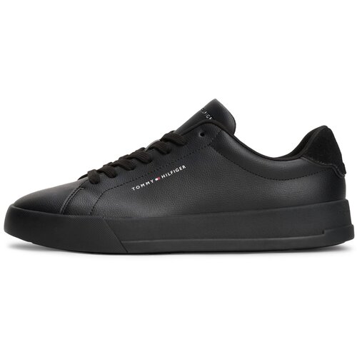 Tommy Hilfiger Niske tenisice &amp;#039;Court Ess&amp;#039; crna / bijela Slike