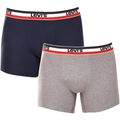 Levi's 2PACK Men's Boxers Levis Multicolor Cene