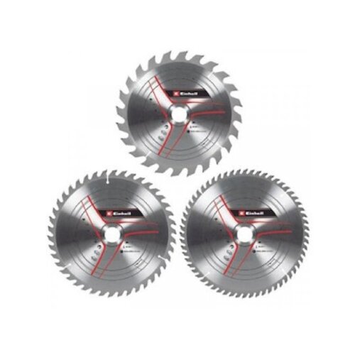 Einhell Set reznih listova 254 x 30 x 3.2, TCT, T24/42/60, 3 komada Slike