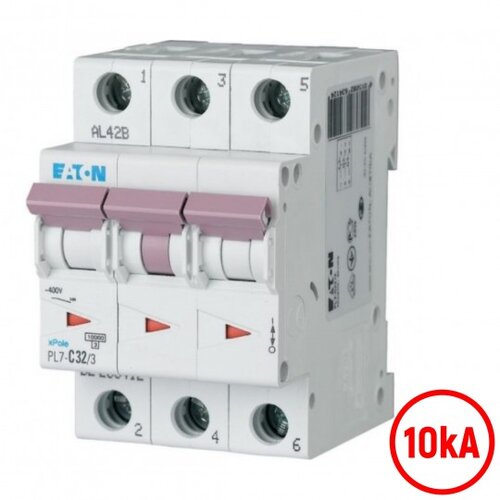 Eaton Automatski osigurač 32A C 10kA PL7-C32/3 263412 Cene