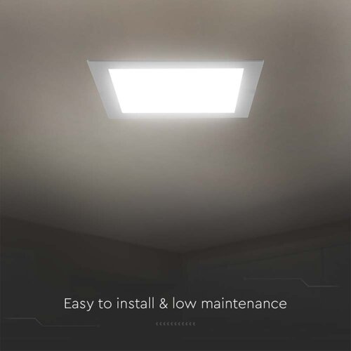  led ugradno stropno svetlo LED/24W/230V 29,5x29,5 cm 6500K belo Slike