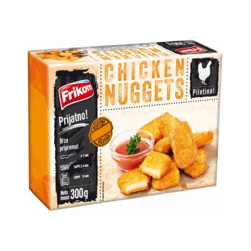 Frikom chicken nuggets 300g Slike