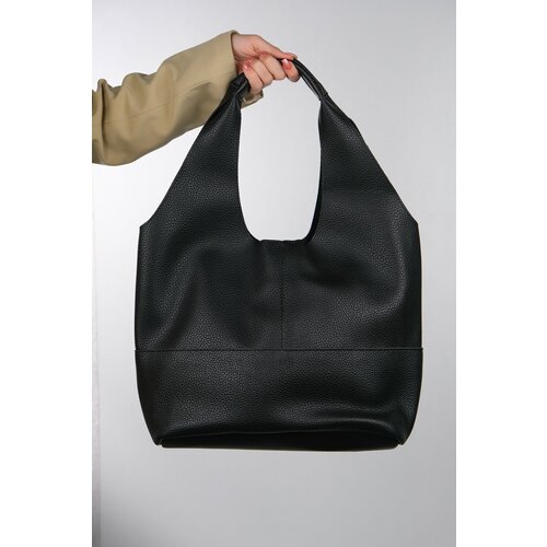 LuviShoes Women's Always Black Floter Shoulder Bag Slike