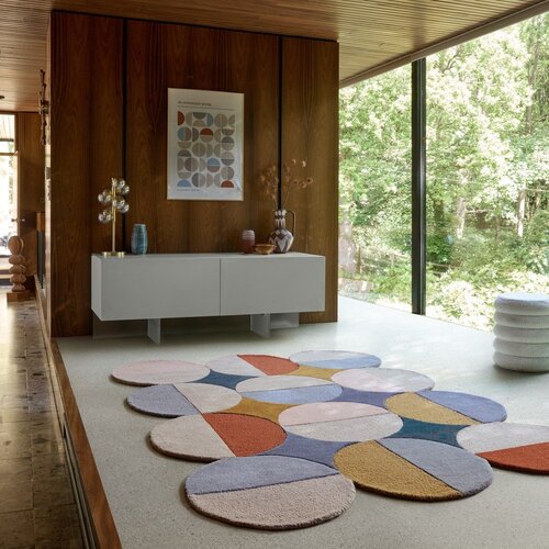 Flair Rugs Ročno tkana volnena preproga 200x290 cm Mia Ellipse &amp;ndash; Slike