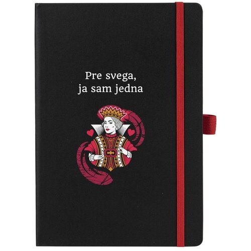  pre svega kraljica - A5 notes sa bojenim ivicama Cene