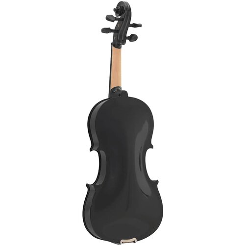  Violinski set s gudalom i podbradkom crni 4/4 Slike