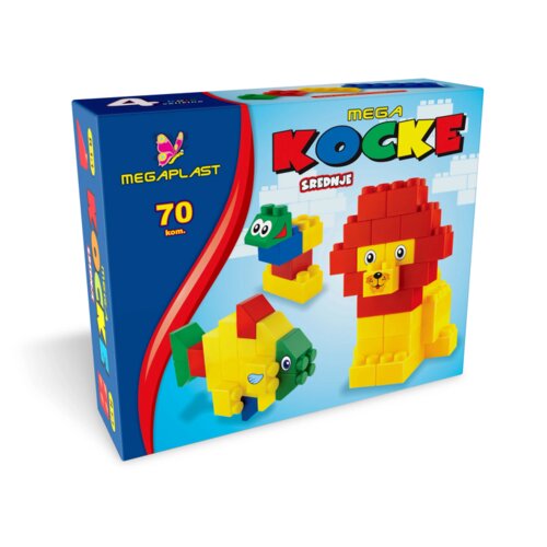 MEGA kocke - 70 komada Cene