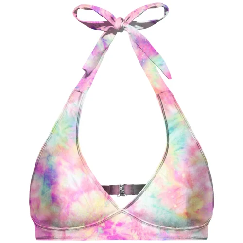 Aloha From Deer Woman's Cute Tie Dye Halter Neck Bikini Top BTH AFD853