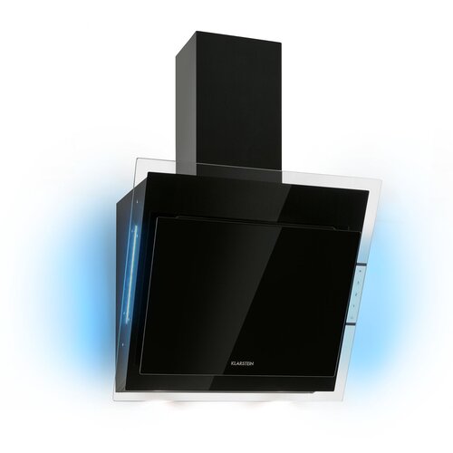 Klarstein Mirage 60, kuhinjska napa, 550 m³/h, touchscreen, RGB svjetlo, crna Cijene
