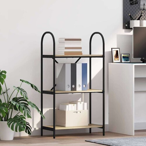 vidaXL Polica sonoma hrast 60 x 30 x 109 cm Konstruirano drvo Cijene
