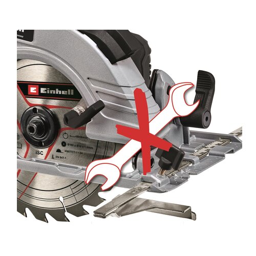 Einhell TE-CS 18/190 Li BL - Solo Akumulatorska kružna testera 4331210 Slike