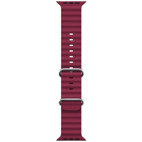 Apple Watch Ultra Ocean Band wine red 49/ 45/ 44/ 42mm narukvica za sat Slike
