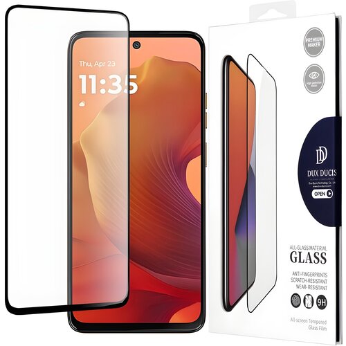 Dux ducis 10D kaljeno steklo za Motorola Moto G15/Moto G15 - Črna Cene