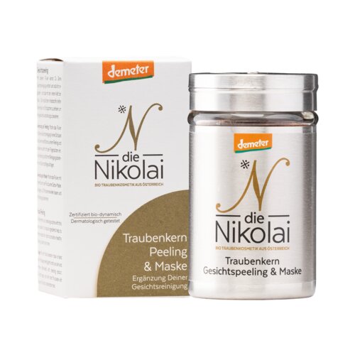 DieNikolai peeling za lice sa sjemenkama grožđa Slike