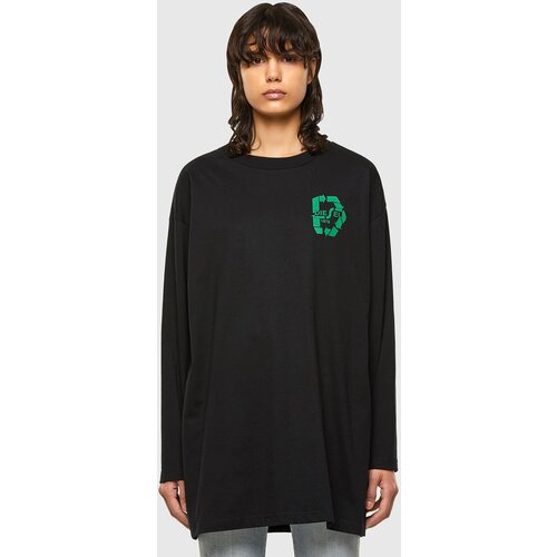 Diesel T-shirt - TMISTE71 TSHIRT black Cene