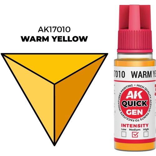 AK Interactive Quick Gen: Warm Yellow 18ml Cene