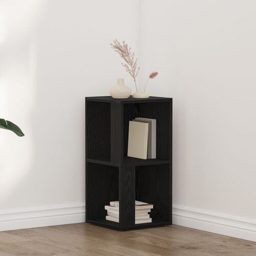 vidaXL Kutni Ormar Crni hrast Konstruirano drvo 33 x 33 x 67 cm Cijene
