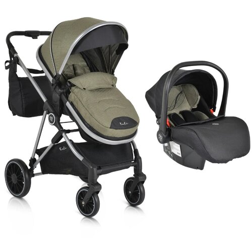 Cangaroo kolica za bebe 3u1 Kali Green, 0m+ Slike
