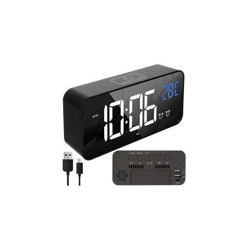 Izoxis 24736 LED digitalna budilka s termometrom in baterijo Cene