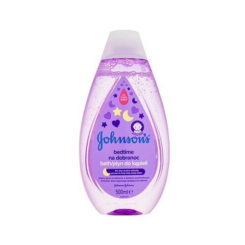 Johnsons Bedtime Baby Bath Wash pomirjajoč gel za umivanje 500 ml za otroke Slike