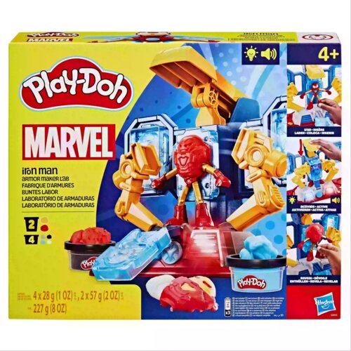 PLAY-DOH Marvel Iron Man Armor Maker Lab Slike