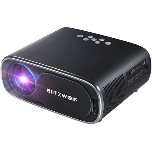 BlitzWolf BW-V4 1080p led projektor/projektor, wi-fi + bluetooth (črn) Cene