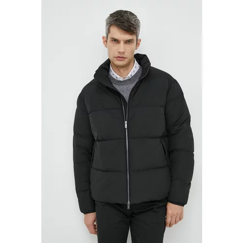 Emporio Armani Pernata jakna za muškarce, boja: crna, za zimu