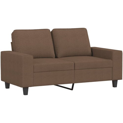  2-dijelni set sofa smeđi od tkanine Slike