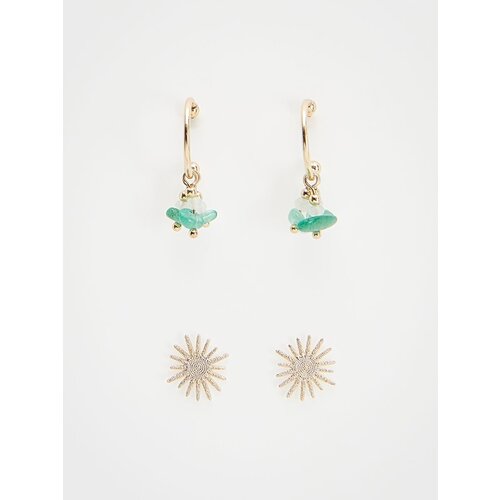 Reserved earrings - večbarvno Slike