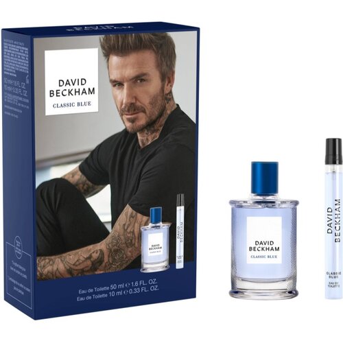 David Beckham Classic Blue darilni set za moške Cene