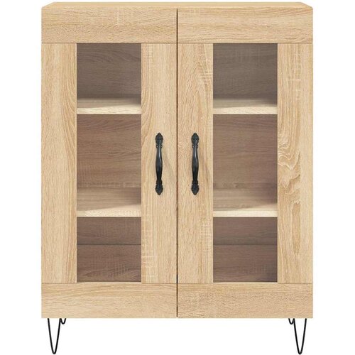  Visoka komoda hrasta sonome 69,5x34x180cm od konstruiranog drva Slike