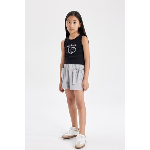 Defacto girl's Cotton Pocket Shorts Slike