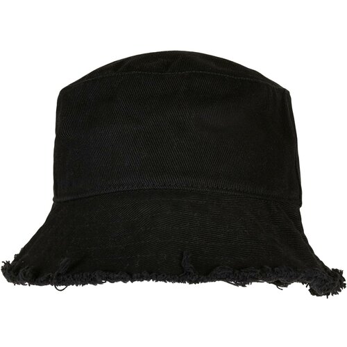 Flexfit Black Hat Open Edge Bucket Slike