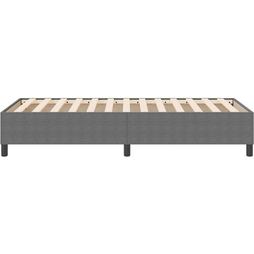  Krevetna platforma Svijetlo siva 80 x 200 cm Kordura tekstil Slike