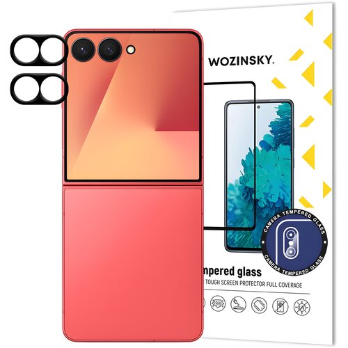 Wozinsky kaljeno staklo za kameru 9H za Samsung Galaxy Z Flip 7 - Crna Cijene