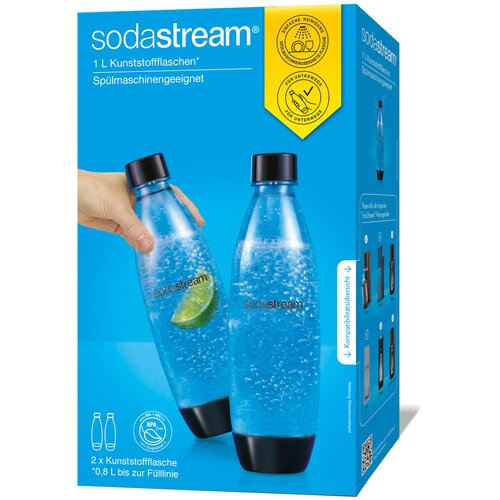 Sodastream Twinpack crna 1 litra PET Slike