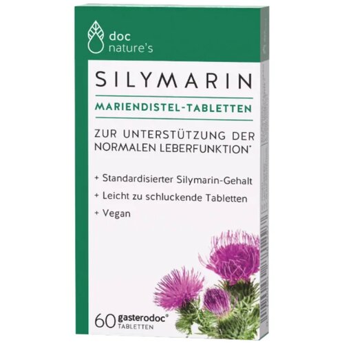 Doc nature&amp;#039;s Silymarin pegasti badelj - 60 tab. Slike